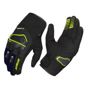 HELIUM GT 2 GLOVES - Black Hi-Viz Green