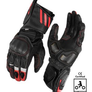 STORM EVO 3 GLOVES - Red Black