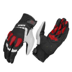 RIDGE PRO OFFROAD GLOVES - Black Red