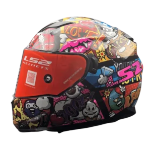 FF320 STREAM EVO COMICS BLACK (D-RING)